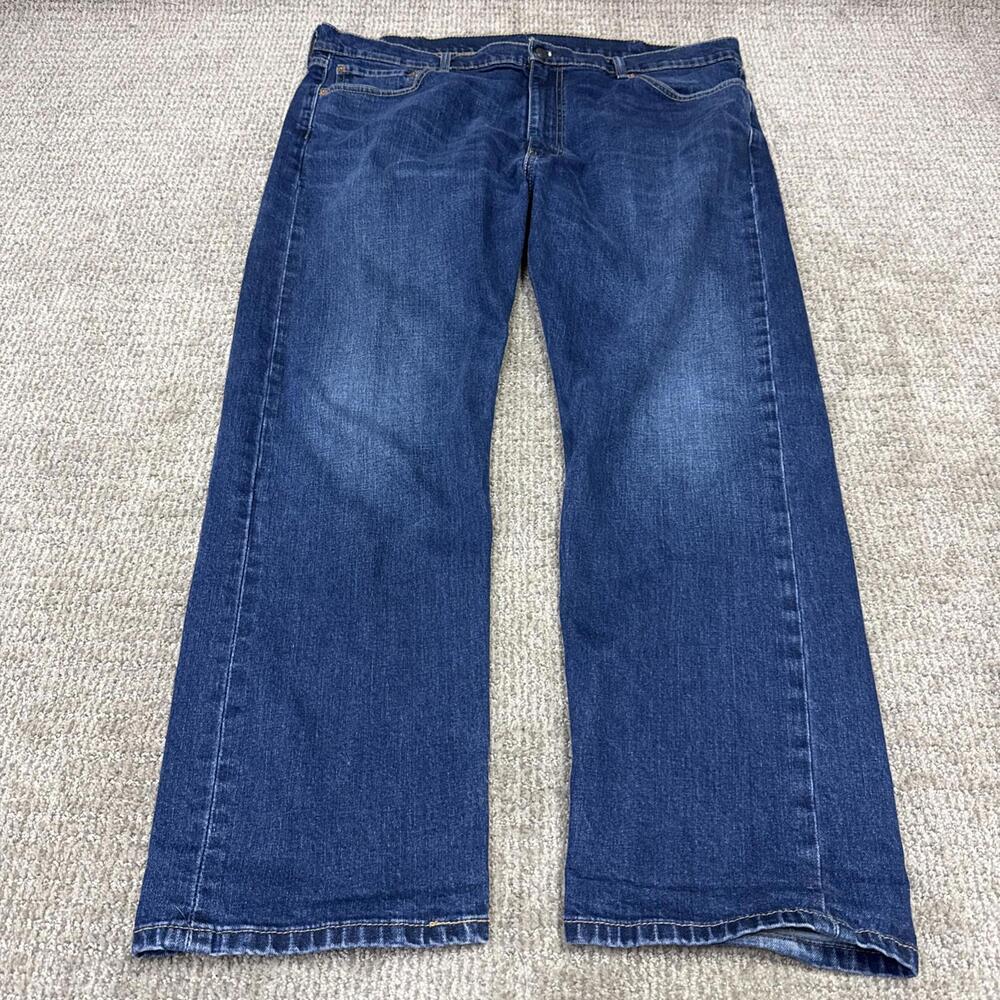 Levi’s Jeans 505 Blue Straight Leg Pockets Men’s Size 44x30